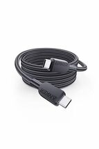 Anker USB-C & USB-C ケーブル (高耐久ナイロン) 1.8m ブラック 240W Galaxy iPad Pro/Air MacBook Pro/Air 各種対応_画像1