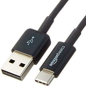 Amazonベーシック USB-C to USB-A 2.0 高速充電ケーブル 速度480Mbps USB-IF認証取得 Apple iPhone 15/iPad/Samsung