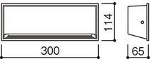 パナソニック LEDブラケット 通路用 防犯照明用 シルバーメタリック 昼白色 NNY20230KLE1_画像2