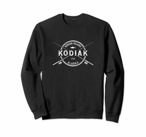 Kodiak AK ビンテージクロス釣り竿 トレーナー