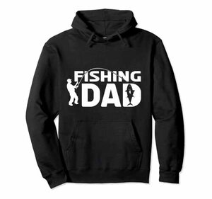 Fishing Dad 釣り竿 釣り針 パーカー