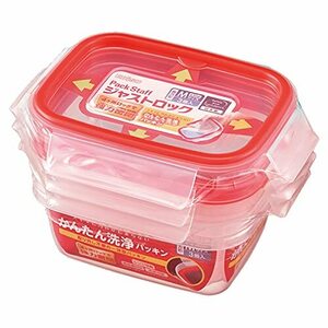 e screw (Ebisu) just low k preservation container rectangle M 430ml 3 piece set made in Japan PL-66