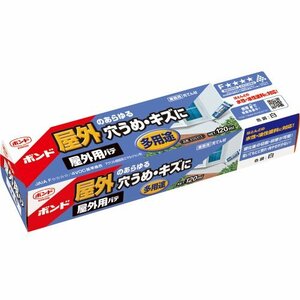 コニシ(KONISHI) ボンド 屋外用パテ 120ml 白 #05413