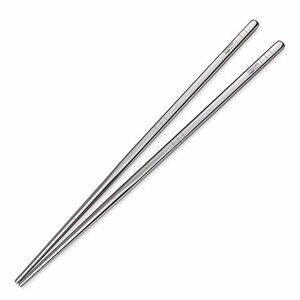 TITECOUGO 超軽量チタン箸アウトドア箸キャンピング箸 23cm Titanium Chopsticks スクエア キャンプ BBQ 角箸 菜箸 角型 滑り止め 携帯箸