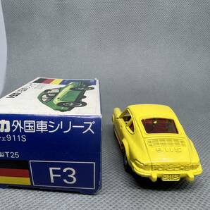 トミカ 青箱F3 ポルシェ911S 日本製の画像4