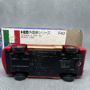 トミカ 青箱F40 ランボルギーニミウラSV 日本製の画像10