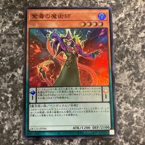 遊戯王 紫毒の魔術師 スーパーレア SR QCCU-jp086 side:UNITY