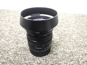 【送料無料】Sh0304-04◯LEICA ライカ LEITZ WETZLAR 2569431 SUMMILUX 1：1.4/50 ズミルックス 50㎜ F1.4 純正フード付き ジャンク