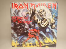 B-596 （L5） LPレコード Iron Maiden アイアン・メイデン The Number Of The Beast 魔力の刻印_画像1