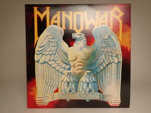 B-624 （L33） LPレコード MANOWAR マノウォー BATTLE HYMNS 地獄の鎮魂歌 カビ有