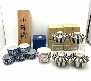 有田焼 ほか 茶わん 小鉢 まとめ 飯椀 伊賀焼 十草蓋付碗 京赤絵 箱入 ARITA 未使用あり 器 和食器 わん【道楽札幌】