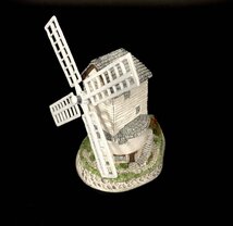 David Winter Cottages デヴィッド ウィンター Windmill 風車 ウィンドミル ミニチュアハウス 英国製 1985年 ヴィンテージ 【道楽札幌】_画像5