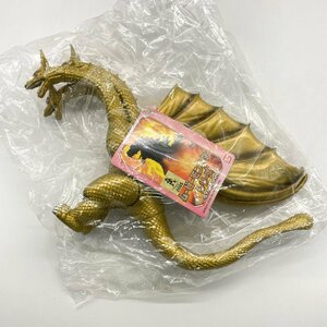 美品 バンダイ ムービーモンスターシリーズ キングギドラ 2005 ソフビ フィギュア 怪獣 ゴジラ 袋入り【道楽札幌】