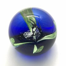 Caithness glass ケイスネス ペーパーウェイト ARCTIC ORCHID 北極蘭 シリアル№ Scotland 英国 スコットランド製 ガラス工芸 Glass 道楽_画像7