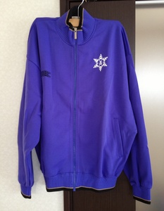  school jersey Zip up XO size Royal × black Mizuno . chapter go in 55SB-10022 on only [ road comfort Sapporo ]