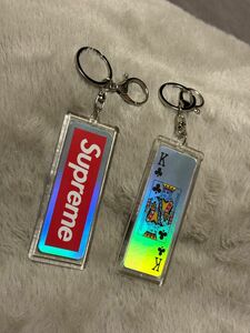 KクラブSUPREME ホログラフィック トランプ　キーホルダー 