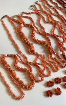 本珊瑚 サンゴ 桃 赤 ネックレス アクセサリー ルース おまとめ 約 469g_画像5