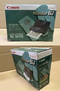 未使用品！　キャノン / Canon　Wonder BJ　BUBBLE JET PRINTER　バブル ジェット プリンター　BJ M70