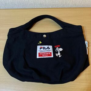 SNOOPY FILA コラボ ハンドバッグ