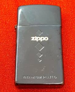 ♯6707【中古品】ZIPPOライターチタンコーティング