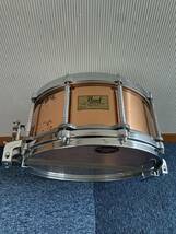 送料込！パール14”コパースネア！！FREE FLOATING SYSTEM Copper Shell _画像1