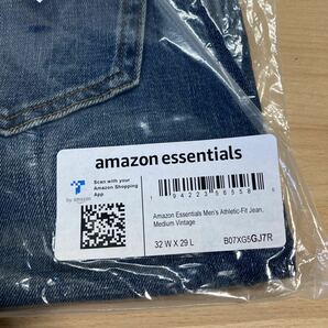 新品 [Amazon Essentials] ジーンズ アスレチックフィット ストレッチ メンズ ジーパン 32W×29L ライトウォッシュ(111)の画像6