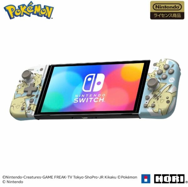 新品 ポケットモンスター グリップコントローラー Fit for Nintendo Switch ピカチュウ with ミミッキュ