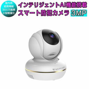 小型 防犯カメラ ワイヤレス C22S VStarcam 2K 1296p 300万画素 AI 高画質 高精細 wifi 無線 人型フレーミング PSE 技適「C22S.A」