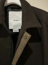 WTAPS 23AW JFW-01 / JACKET / WONY.MELTON サイズXL 中古美品 ダブルタップス ミリタリージャケット_画像4