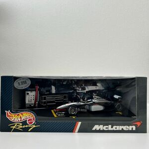 未開封 Hotwheels 1/24 McLaren Mercedes MP4-13 #8 Mika Hakkinen ホットウィール F1 GP 1998 マクラーレン メルセデス 限定 ミニカー