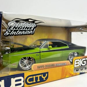 Jada toys 1/24 Dodge Charger R/T 1970 DUB CITY BIGTIME MUSCLE ダッジ チャージャー カスタム アメ車 ミニカー モデルカー