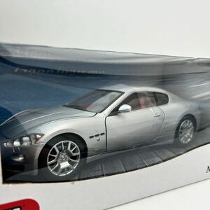 MONDO MOTORS 1/24 MASERATI Gran Turismo Silver マセラティ グランツーリスモ シルバー ミニカー モデルカー