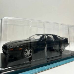 アシェット 国産名車コレクション 1/24 #142 TOYOTA Supra 2.5GT TWIN TURBO R Black 1990 トヨタ スープラ A70 旧車 ミニカー モデルカー