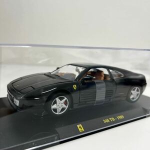 デアゴスティーニ レ・グランディ・フェラーリコレクション 1/24 FERRARI 348tb 1989年 burago 完成品 ミニカー モデルカー スーパーカー