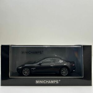 MINICHAMPS 1/43 Maserati Gran Turismo S 2008 Grey Metallic ミニチャンプス マセラティ グランツーリスモ ミニカー モデルカー