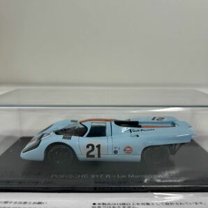 アシェット 1/43 ルマン24時間レース カーコレクション vol.09 #9 ポルシェ 917K #21 1970年 Gulf Porsche LM ミニカー モデルカーの画像3