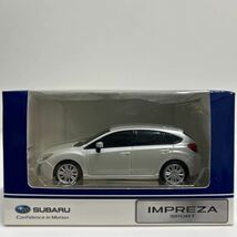 非売品 SUBARU ディーラー特注 IMPREZA SPORT セット スバル インプレッサ スポーツ 1/43 1/40 パールホワイト ミニカー カラーサンプル gp_画像7