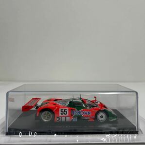 アシェット 1/43 ルマン24時間レースカーコレクション MAZDA 787B 1991年 #55 Winner Le Mans マツダ RENOWN LM 優勝車ミニカー モデルカーの画像6