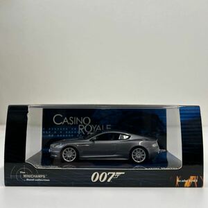 MINICHAMPS 1/43 CASINO ROYALE Aston Martin DBS James Bond アストンマーティン ボンドカー 映画 007 カジノロワイヤル ミニカー