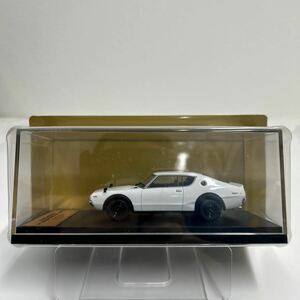 アシェット 国産名車プレミアムコレクション 1/43 NISSAN SKYLINE 2000 GT-R KPGC110 1973年 日産スカイライン ケンメリ 旧車 ミニカー