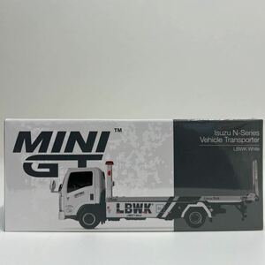 未開封 TSM MODEL MINI GT ISUZU N-Series Vehicle Transporter LBWK いすゞ Nシリーズ トランスポーター ミニカー 1/64 Liberty Walk elf