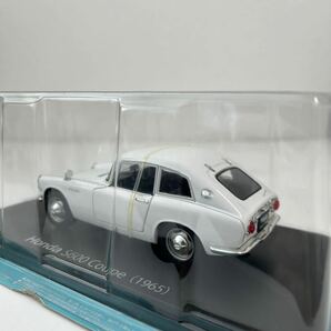 アシェット 国産名車コレクション 1/24 #21 HONDA S600 COUPE 1965 ホンダ クーペ ホワイト 旧車 ミニカー モデルカーの画像4