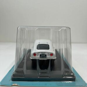 アシェット 国産名車コレクション 1/24 #21 HONDA S600 COUPE 1965 ホンダ クーペ ホワイト 旧車 ミニカー モデルカーの画像5