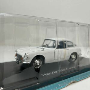 アシェット 国産名車コレクション 1/24 #21 HONDA S600 COUPE 1965 ホンダ クーペ ホワイト 旧車 ミニカー モデルカー