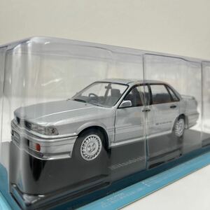 アシェット 国産名車コレクション 1/24 MITSUBISHI Galant VR-4 1987 三菱ギャラン シルバー ミニカー モデルカー