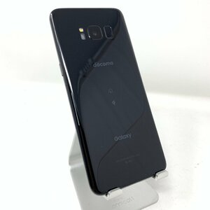 【ジャンク】Galaxy S8 (SC-02J)/64GB/ミッドナイトブラック/良好(80%以上)/4691