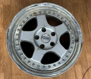 OZ ペガソ　17x8J / PCD 114.3/5H /ET+35 /ガリ傷歪みあり　純正OZピアスボルト　ディスコ　取りにおすすめ品