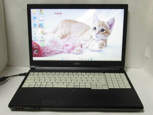 02231 ● FMV A746/P ● Core i7 6600U 2.6GHz/SSD256GB/Windows11 動作品