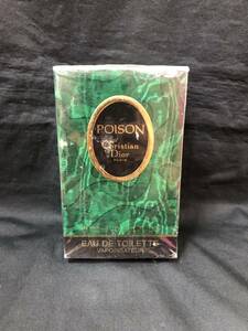 『HM藤個03006F』１円スタート 香水 Christian Dior / クリスチャンディオール POISON Eau De Toilette 100ml 未開封 中古 