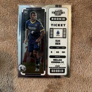 2022-23 Panini Chronicles Soccer Serie A - Isak Hien - Optic Contenders Rookie Ticket Pink base - Hellas Verona ルーキー RC